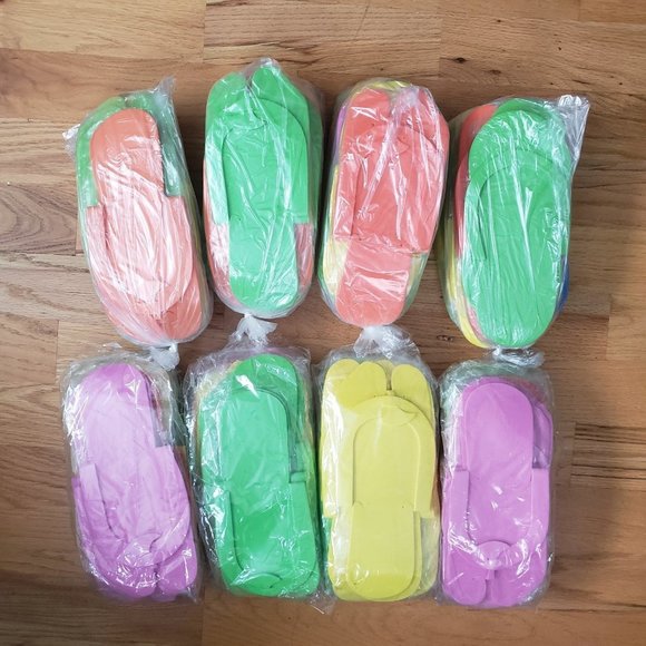 Pedicure Slippers Disposable Flip Flops - Picture 1 of 1